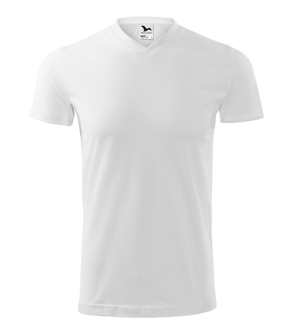 Тениска унисекс Heavy V-neck 111 Тениска унисекс Heavy V-neck 111 - Image 2