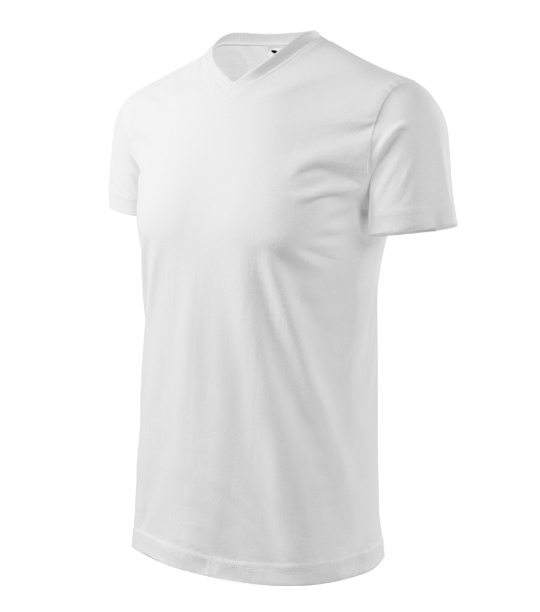 Тениска унисекс Heavy V-neck 111 Тениска унисекс Heavy V-neck 111