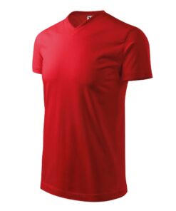 Тениска унисекс Heavy V-neck 111