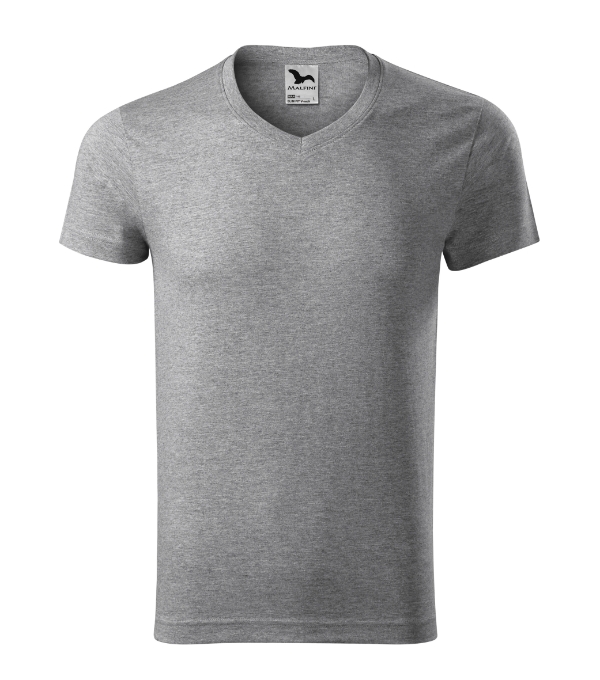 Тениска мъжка Slim Fit V-neck 146 Тениска мъжка Slim Fit V-neck 146 - Image 2