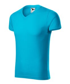 Тениска мъжка Slim Fit V-neck 146