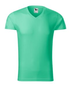 Тениска мъжка Slim Fit V-neck 146 Тениска мъжка Slim Fit V-neck 146 - Image 2