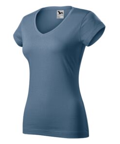 Тениска дамска Fit V-neck 162