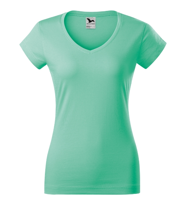 Тениска дамска Fit V-neck 162 Тениска дамска Fit V-neck 162 - Image 2