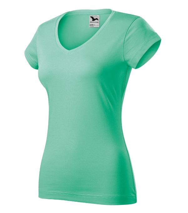 Тениска дамска Fit V-neck 162 Тениска дамска Fit V-neck 162